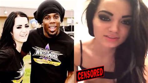 xavier woods and paige sex tape|Paige WWE interracial threesome Xavier Woods Brad Maddox